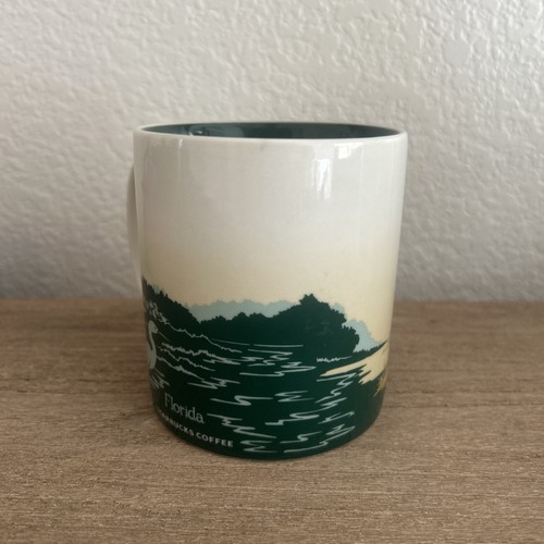 2011 Starbucks Florida Global Icon Collector Series Coffee Mug Everglades Gator - Bild 6 von 13