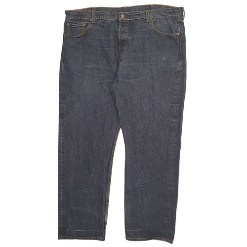 LEVIS 501 Jeans Original Fit Grau Denim Hose Herren W46 L32