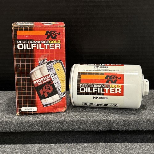 K&N HP-2009 Performance Gold Oil Filter for Mercury Ford Lincoln More Made USA