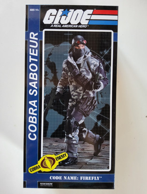 Sideshow Collectibles G.I. Joe Cobra Saboteur Firefly Action-Figur