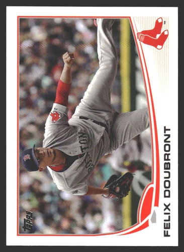 Felix Doubront #508 2013 Topps Mini Boston Red Sox - Picture 1 of 2