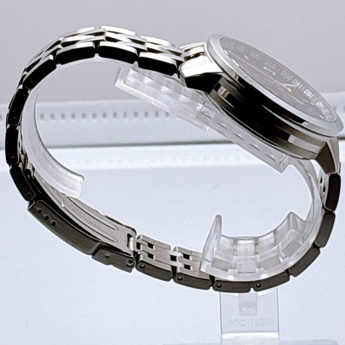 TISSOT PR200 T055417A Chronograph Black Dial Silver Watch Quartz Boxed - Picture 5 of 10