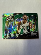 2022 Panini Prizm WNBA Green Pulsar Get Hyped Satou Sabally #7 09/25