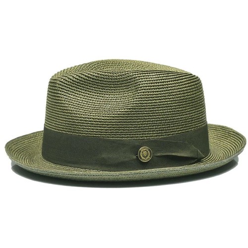 Francesco Straw Fedora by Bruno Capelo - Picture 3 of 22