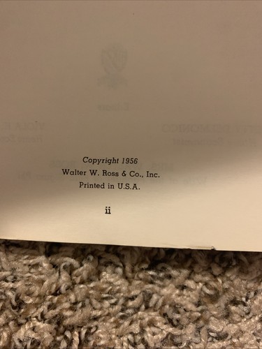 VTG 1956 Silver Anniversary International Cook Book Beta Sigma Phi Sorority VG - Picture 4 of 4
