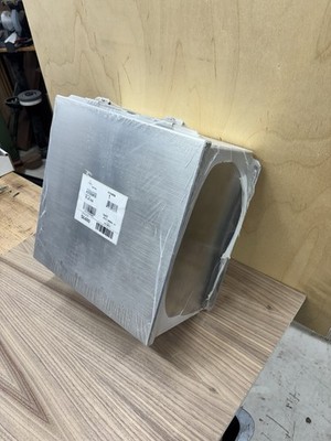 Nvent Hoffman A1212CHNFSS Stainless Steel Enclosure, 12x12x6in, NEMA 12/3R/4/4X
