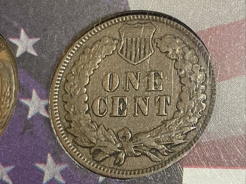 1909 VDB LINCOLN WHEAT & 1909 INDIAN PENNIES in SLAB - Picture 16 of 23