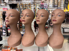 22 inch mannequin head for wigs (4 heads)