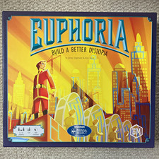 Stonemaier Games Euphoria Build a Better Dystopia Board Game 2+ 13+ 2013