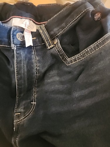 Matilda Jane Hit Your Mark Stretch Patch Jeans Size 16 Euc - Picture 5 of 5