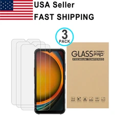 3PK Tempered Glass Protector For Samsung Galaxy X Cover  6 7 PRO