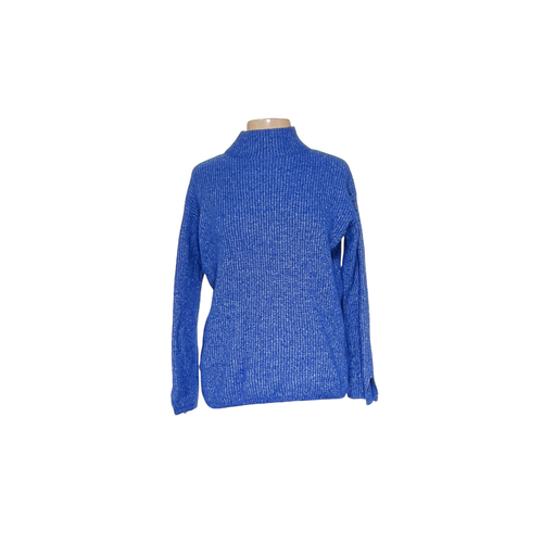 LOFT Blue Pullover Sweater - Picture 1 of 4