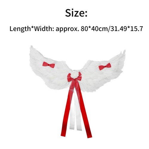 1Pcs Elf Wings Birthday Butterfly Wing Stage Show Dress Up Masquerade Halloween - Picture 17 of 19
