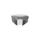 GRAY METAL 16X10-122SD Longway Elbow 16X10" Duct - 0.99 lbs - Airflow Connection
