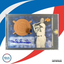 2005 Upper Deck Hall of Fame Duke Snider Cooperstown Calling Auto /25 Brooklyn