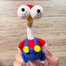 Handmade Amigurumi Crochet Chicken with a Bendy Neck Plushie