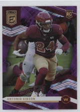2020 Panini Chronicles Elite Update Purple 83/99 Antonio Gibson Rookie RC 12jy