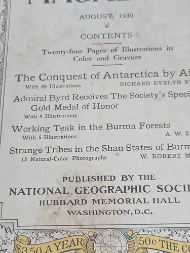 Choose One - National Geographic Society Magazine Antique Vintage Modern - Picture 179 of 469