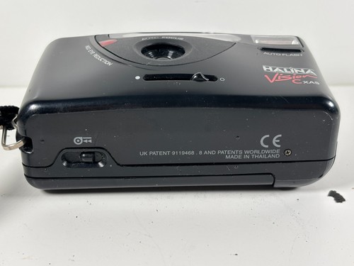 Fotocamera HALINA Vision CX AS 35mm messa a fuoco automatica flash fotografia vintage - Foto 8 di 8