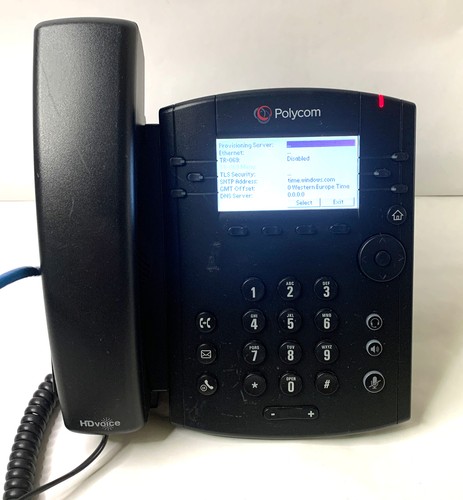 Polycom VVX 310 IP Business Media Phone PoE 2201-46161-001 - Picture 2 of 8