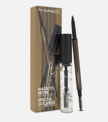 NEU MAC Made To Wow 2 teiliges Set Brow Kit Light Augenbrauenstift Und Brauengel