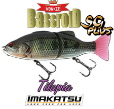 Imakatsu SG Plus Bassroid Nonkee Glidebait *** (#560)  TILAPIA***