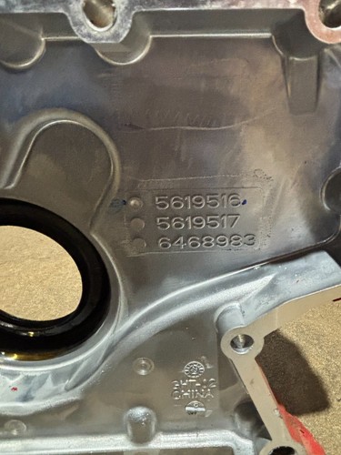 Cummins OEM ISB QSB Diesel Engine Front Cover 5619516 - Picture 5 of 5