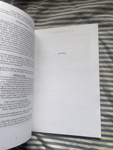 FRANCES GOODRICH, ALBERT HACKETT. THE DIARY OF ANNE FRANK. PAPERBACK. 2009 - Bild 4 von 8