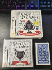MASTER OF ILLUSION MAGIC CARD TRICKS NINTENDO DS GAME