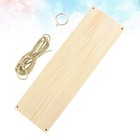  Hanfseil-Hängeständer im nordischen Stil Vintage Wandregal Massivholzbrett