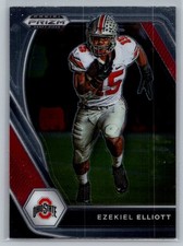 #87 Ezekiel Elliott 2021 Panini Prizm Draft Picks Collegiate Ohio State Buckeyes