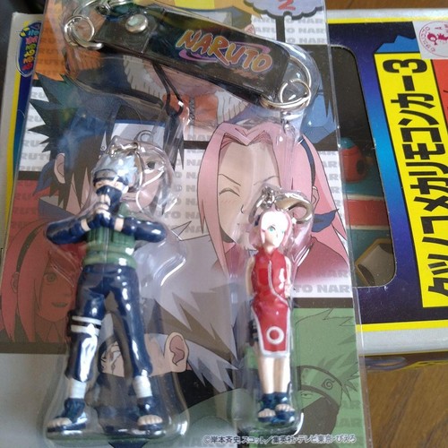 Naruto Shippuden figure key chain Set 2 retro Gaara Sasuke anime Japan m635 - Picture 11 of 14