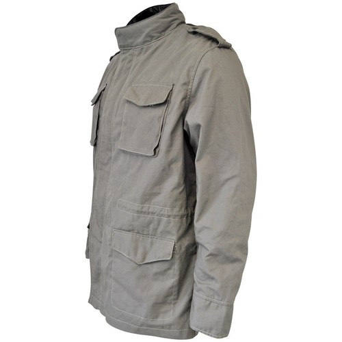 New Men T-800 Terminator Arnold Schwarzenegger M-65 Field Jacket with Studds - Picture 2 of 5