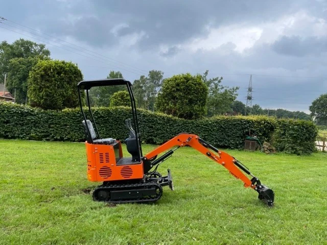 JPC KV12 - Minibagger kompakt klein Bagger Mircobagger -12PS 1.0t  Diesel [NEU] - Bild 2 von 4