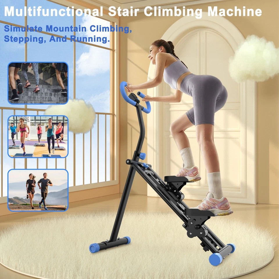 Escalera Stepper con resistencia para ejercicio de cuerpo completo escalador equipo de fitness Foto 3 de 4
