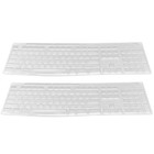 2pcs Couvercle de protection du film à clavier étanche Compatible avec Logitech
