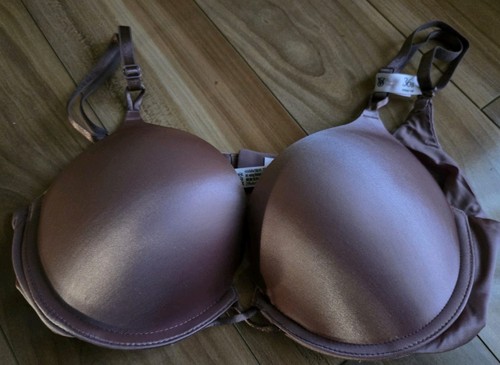 NWT Victorias Secret Bombshell add 2 cups padded push up bra 36B Vintage Rose