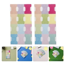420 Pcs Sticky Tabs for Notebooks Page Markers Color Index Stickers