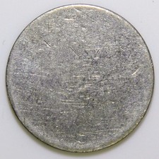 No Date Roosevelt Dime Unstruck Blank Planchet Mint Error 10c k693