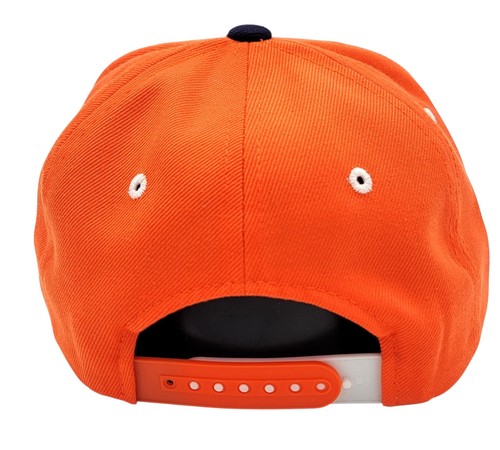 Clemson Tigers Zephyr KIDS Snapback Structured Flat-Billed Orange Hat Cap NEW - Picture 4 of 6