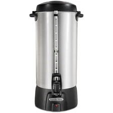 Hamilton Beach Proctor Silex Aluminum Commercial Coffee Urn 100 Cup 120V 1090 W