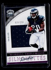 2016 Crown Royale Jumbo Rookie Silhouette Jerseys Wendell Smallwood /250 #23 F14