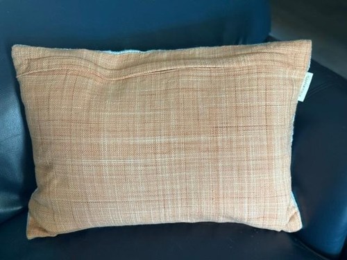 World Market Blue & Red Lobster Embroidered Indoor Outdoor Lumbar Pillow Cover - Picture 11 of 16