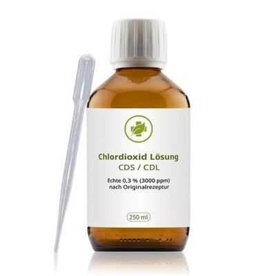 CDL (CDS) Lösung - ECHTE 0,3% nach Originalrezeptur - 250ml in Braunglasflasche