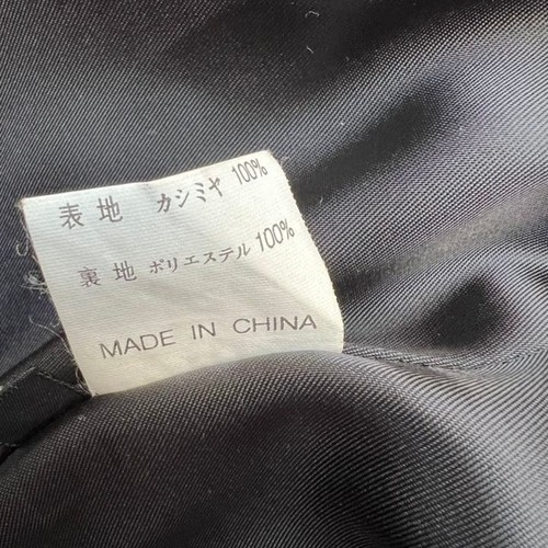 Walter Pellacci Puglielli 100% Cashmere Long Coat with Saga Mink Fur -Used - Picture 6 of 7