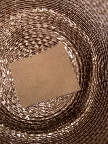 Christine Original Brown Straw Hat Vintage - Picture 8 of 10