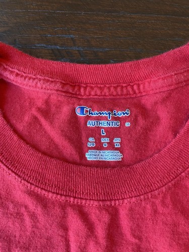 Camiseta Huntingdon College Lacrosse Hawks Talla Grande Marca Campeón Para Mujer’s 275 - Imagen 4 de 6