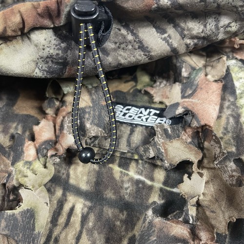 Chaqueta Bloqueadora de Olores Para Hombre Grande Camuflada 3D Hoja Real Roble Musgo Caza - Imagen 15 de 15
