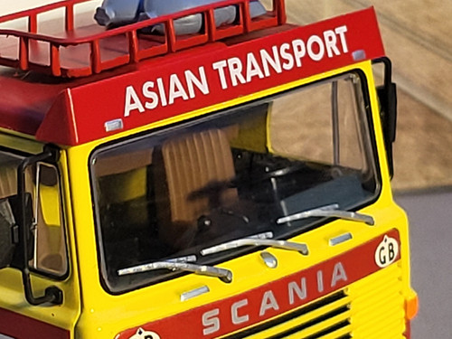 Diecast metal 1:43 DeAgostini 1970's SCANIA 140 SUPER "Asian Transport", boxed. - Picture 15 of 18