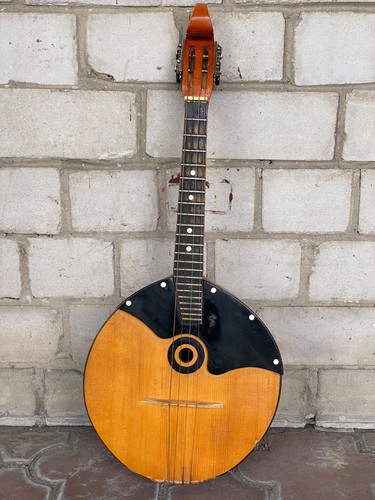 Seltenes Domra Prima Original Vintage Sowjetzeit Volksinstrument Ukraine Odessa - Bild 9 von 20